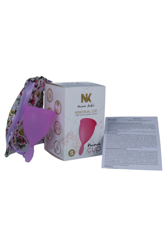 NINA KIKÍ - COPA MENSTRUAL MORADA TALLA S