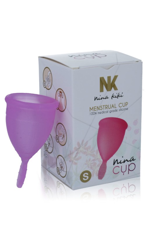 NINA KIKÍ - COPA MENSTRUAL MORADA TALLA S