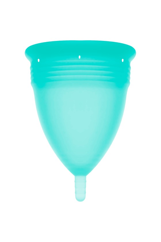 STERCUP - FDA SILIKON-MENSTRUALCUP GRÖSSE L AQUAMARIN