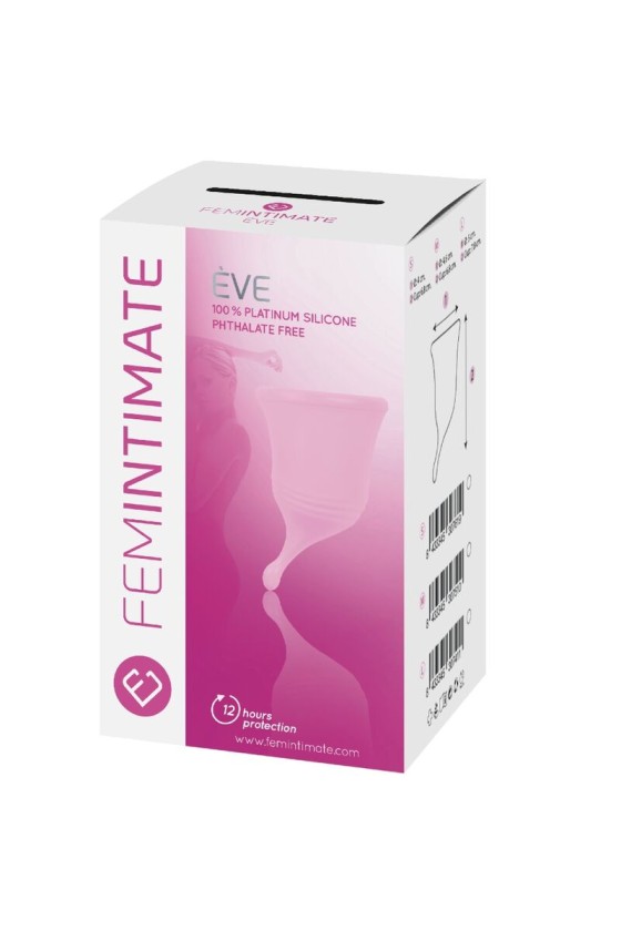 FEMINTIMATE - EVE NUOVA COPPE MESTRUALI IN SILICONE TAGLIA S