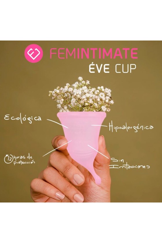 FEMINTIMATE - EVE NEW COPA MENSTRUAL DE SILICONA TALLA M