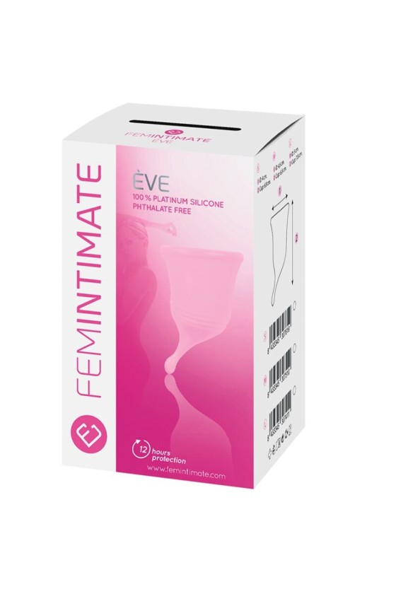 FEMINTIMATE - EVE NEW COPA MENSTRUAL DE SILICONA TALLA M