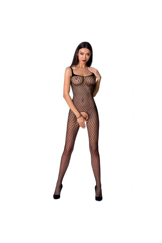 PASSION WOMAN BS070 BODYSTOCKING - BLACK ONE SIZE