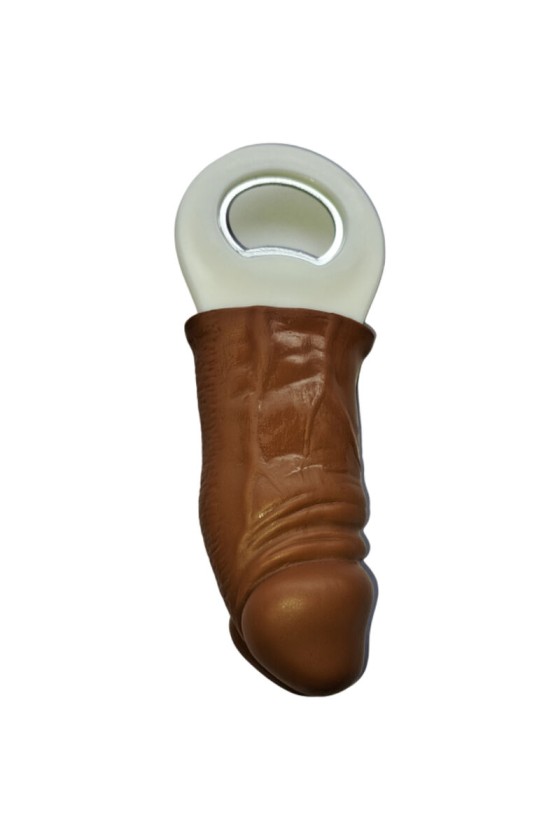 DIABLO PICANTE - BROWN RUBBER PENIS SHAPED OPENER