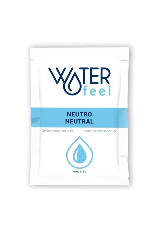 WATERFEEL - GEL DESLIZANTE A BASE DE AGUA NEUTRO 6 ML