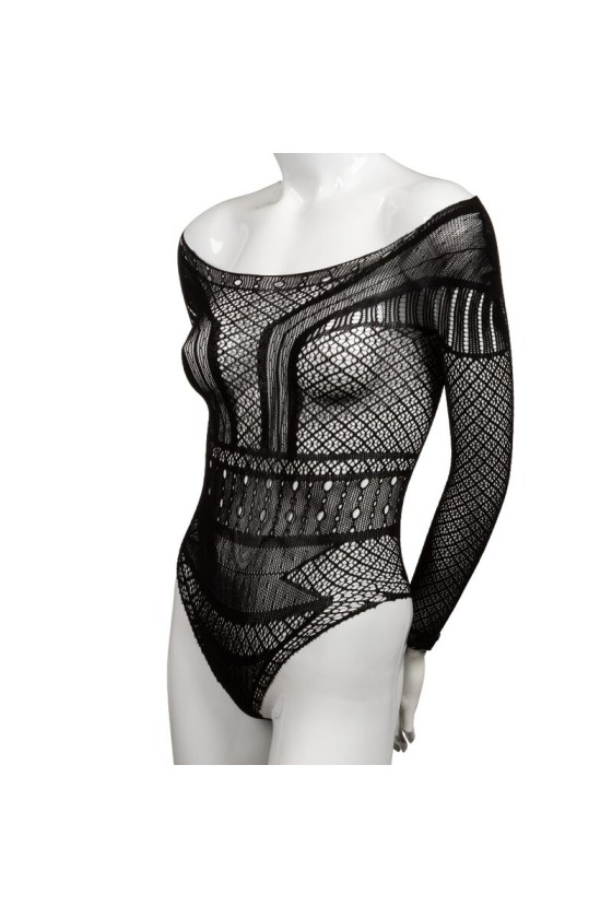 CALIFORNIA EXOTICS - SCANDAL SHOULDER BODY SUIT PLUS SIZE