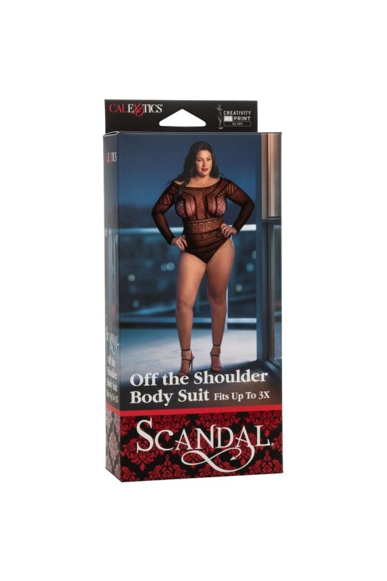 CALIFORNIA EXOTICS - BODY CON SPALLA SCANDAL PLUS TAGLIA