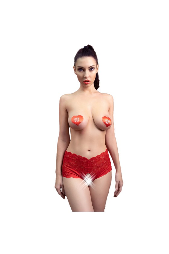 CHILIROSE - CR 4641 SLIP SENZA CAVALLO ROSSO S/M