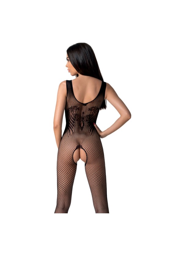 PASSION - BS098 BLACK BODYSTOCKING ONE SIZE