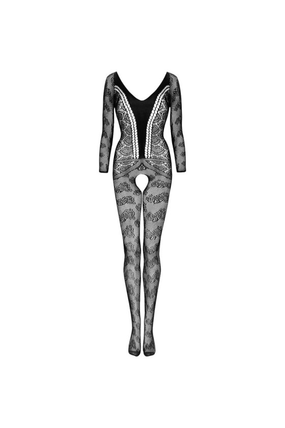 LIVCO CORSETTI FASHION - CORDILL LC 17358 BODYSTOCKING CROCHLESS NOIR TAILLE UNIQUE