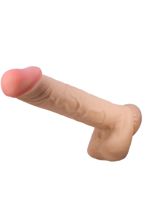 PRETTY LOVE - SLIDING SKIN SERIES REALISTISCHER DILDO MIT SLIDING SKIN SAUNAPF FLEISCH 26 CM