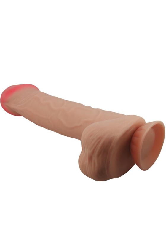 PRETTY LOVE - SLIDING SKIN SERIES DILDO REALISTA CON VENTOSA PIEL DESLIZANTE CARNE 26 CM