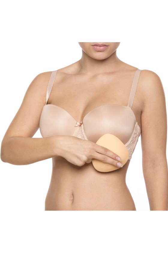 BYE-BRA - PROTEZIONI PERFETTE PER PUSH UP BEIGE