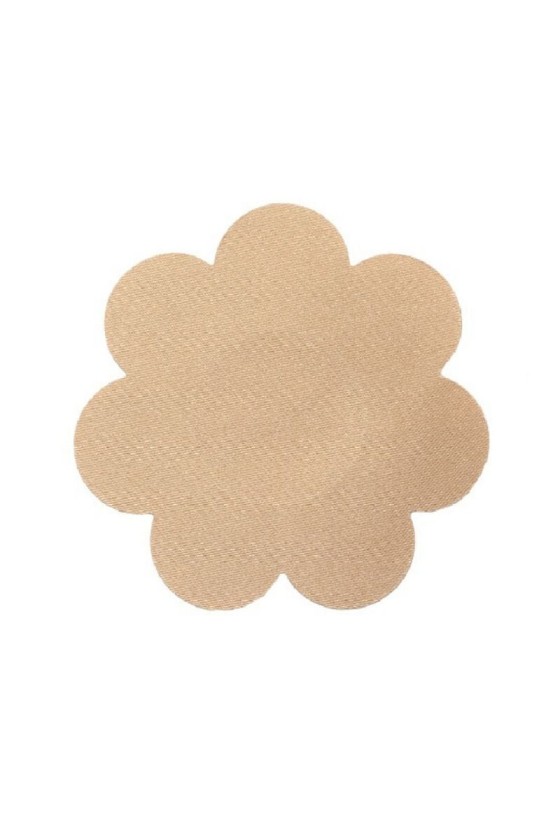 BYE BRA BREAST LIFT PADS + 3 PAIRS OF SATIN NIPPLE COVERS BEIGE