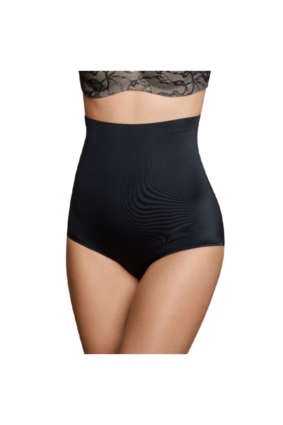 BYE-BRA - GIRDLE SEAMLESS ESTILO PANTIES BLACK SIZE S