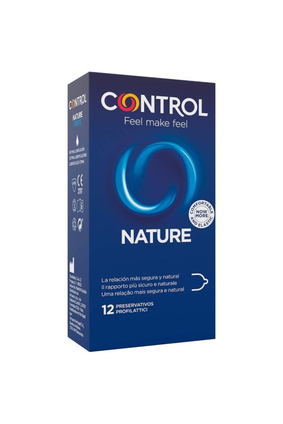 CONTROL - PRÉSERVATIFS ADAPTA NATURE 12 UNITÉS