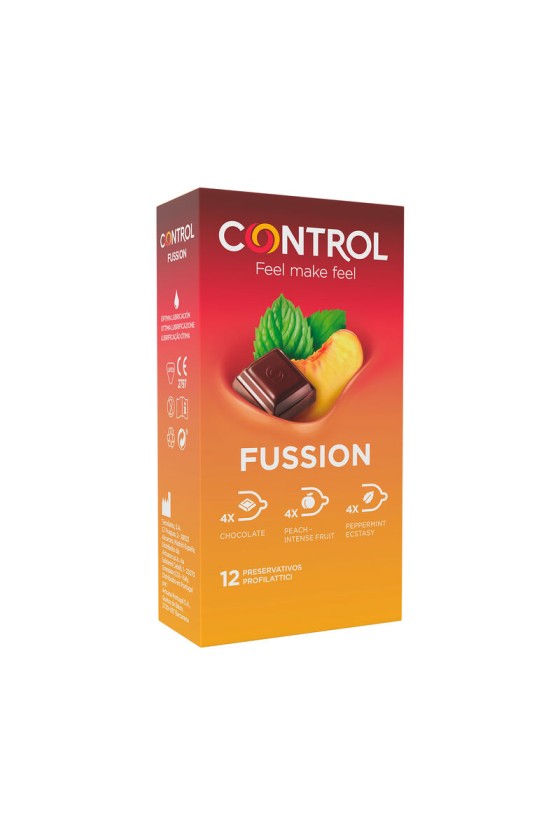 CONTROL - PRESERVATIVOS DE FUSÃO 12 UNIDADES