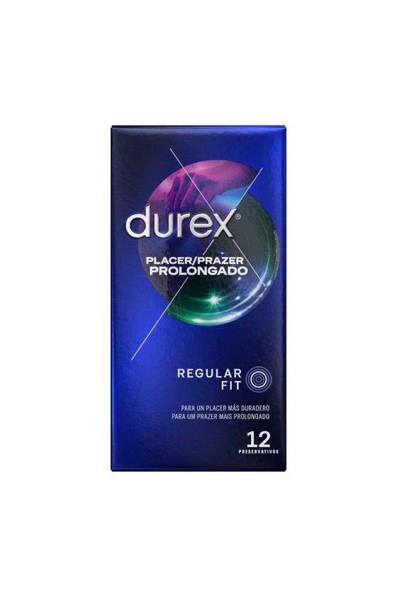 DUREX - PLEASURE PROLONGED DELAYED 12 UNITS