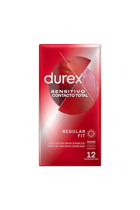 DUREX - CONTACTO SENSIBLE TOTAL 12 UNIDADES