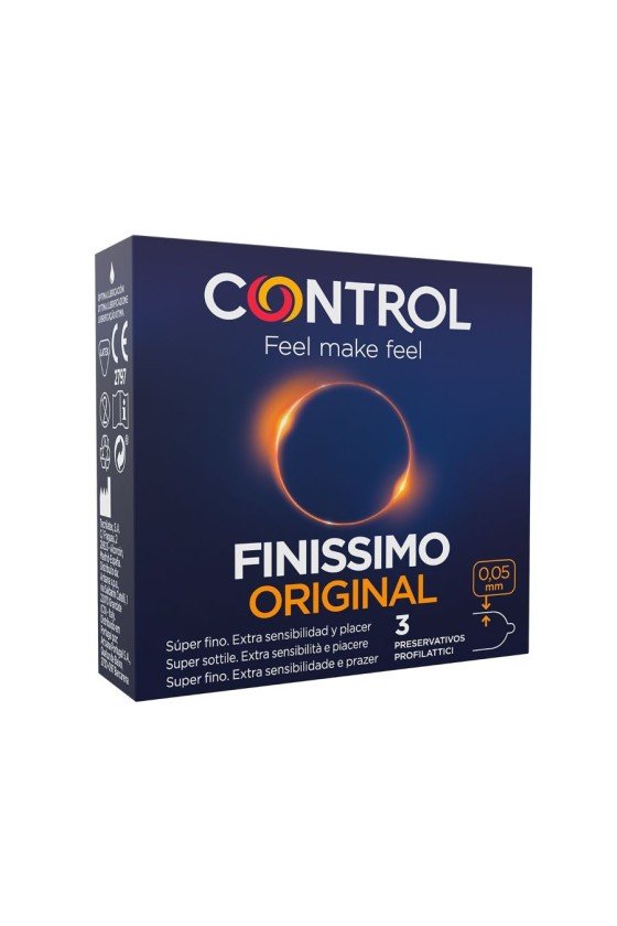 CONTROL - FINISSIMO 避孕套 3 枚