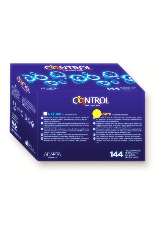 CONTROL - ADAPTA FORTE CONDOMS 144 UNITS