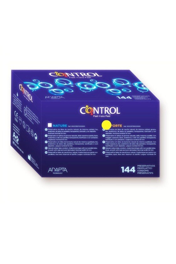 CONTROL - PRESERVATIVI ADAPTA FORTE 144 UNITÀ