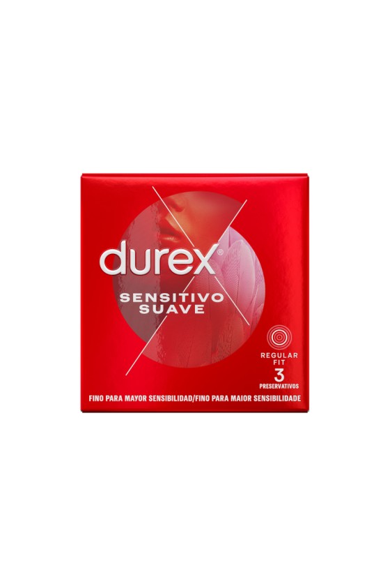 DUREX - SUAVE Y SENSIBLE 3 UNIDADES