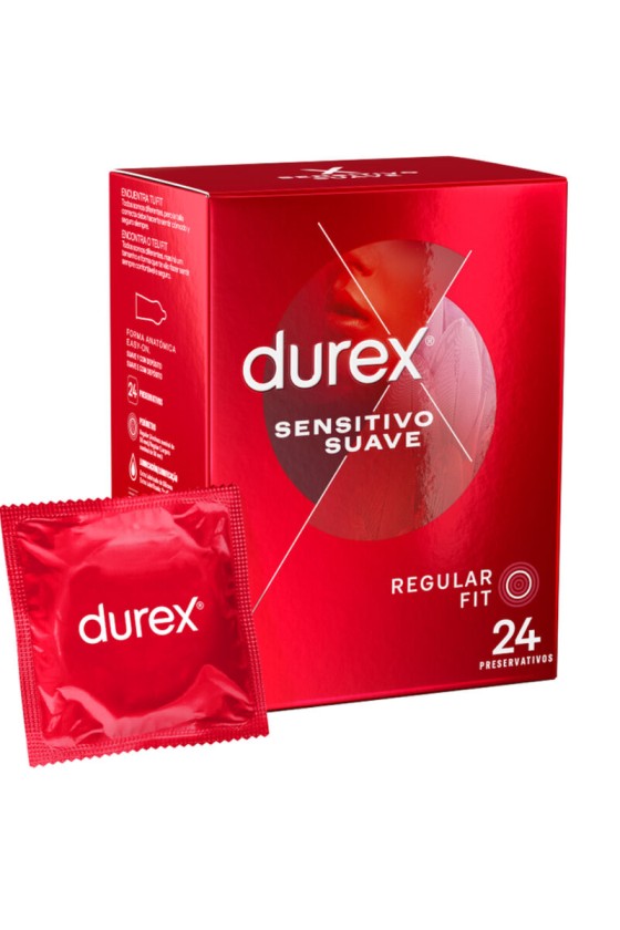 DUREX - DOUX ET SENSIBLE 24 UNITÉS