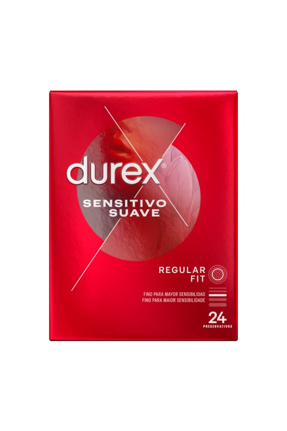 DUREX - SUAVE Y SENSIBLE 24 UNIDADES