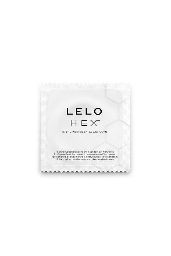 LELO - CAIXA DE PRESERVATIVO HEX 12 UNIDADES