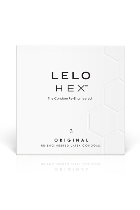 LELO - HEX KONDOMBOX 3 EINHEITEN