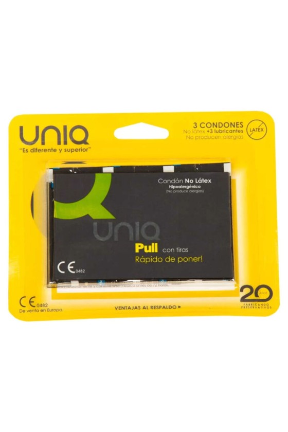 UNIQ - CONDONES PULL SIN...