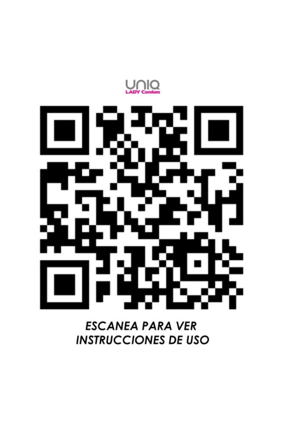 UNIQ - LADY CONDOM PRESERVATIVOS FEMININOS SEM LÁTEX COM CINTA LIGA 3 UNIDADES