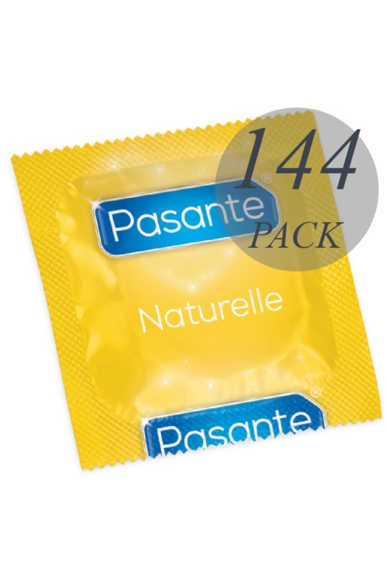 PASANTE - GAMME PRÉSERVATIFS NATURELLE 144 UNITÉS