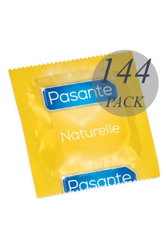 PASANTE - CONDOMS NATURELLE BAG 144 UNITS