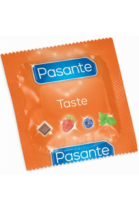 PASANTE - CONDOMS FLAVOR BLUEBERRY BAG 144 UNITS