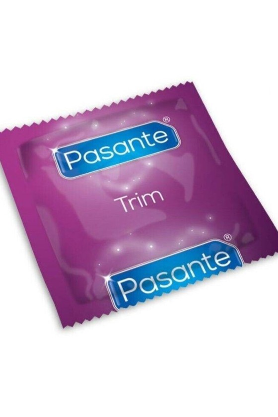 PASANTE - PRÉSERVATIFS TRIM CLOSER FIT SAC 144 UNITÉS