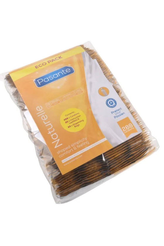 PASANTE - KONDOME ECO PACK NATURELLE BEUTEL 288 EINHEITEN