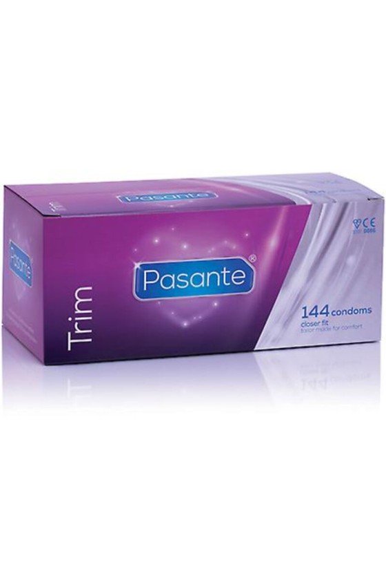 PASANTE - CONDOMS TRIM CLOSER FIT CAJA 144 UNITS