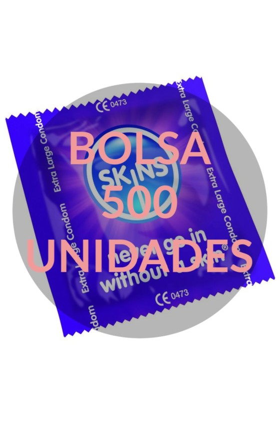 SKINS - CONDOM EXTRA LARGE BAG 500