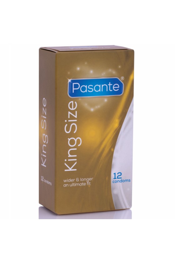 PASANTE - CONDONES KING MS LARGO Y ANCHO 12 UNIDADES