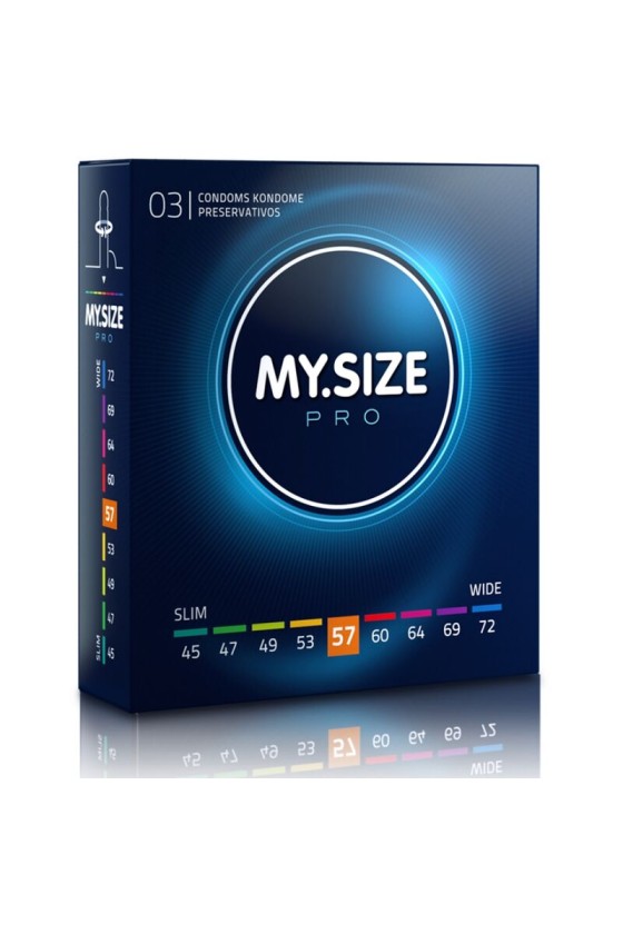 MY SIZE - PRO CONDOMS 57 MM...