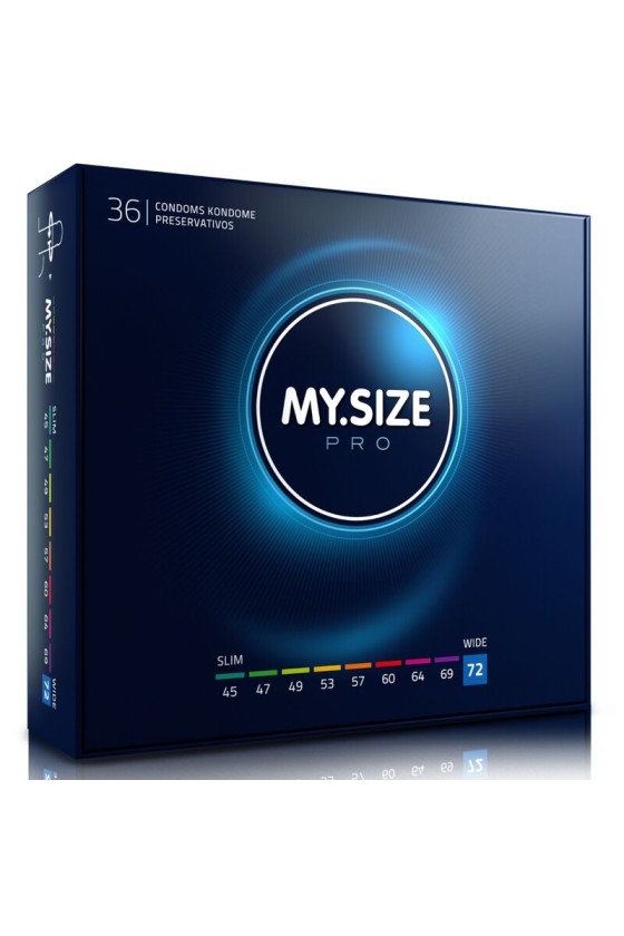 MY SIZE - PRO CONDOMS 72 MM 36 UNITS