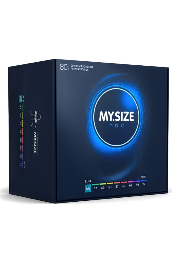 MY SIZE - PRO CONDOMS 45 MM 80 UNITS