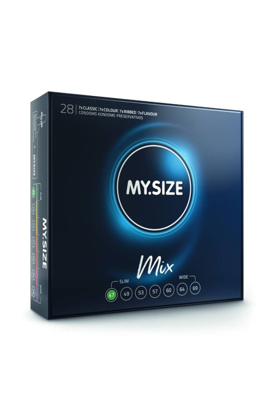 MY SIZE - MIX CONDOMS 47 MM...