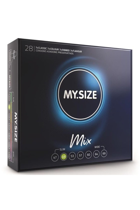 MY SIZE - MIX CONDOMS 49 MM...