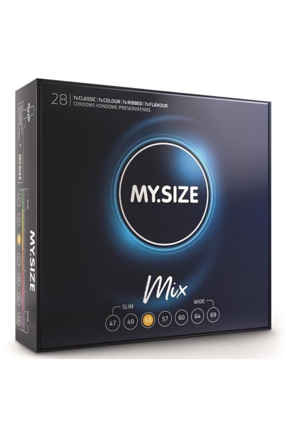 MY SIZE - MIX CONDOMS 53 MM...