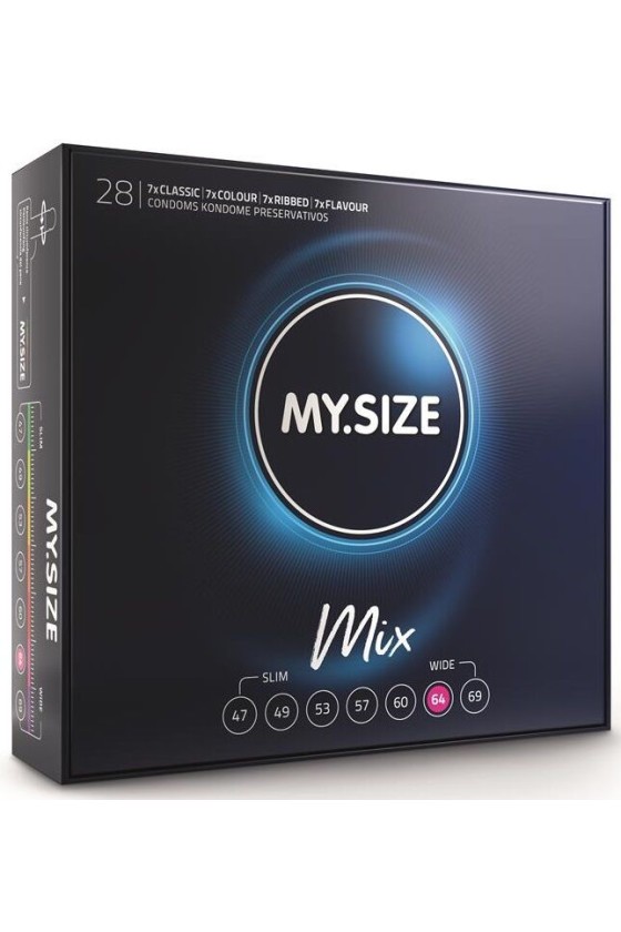 MY SIZE - MIX CONDOMS 64 MM...