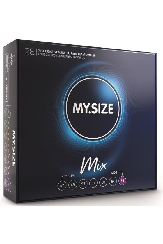 MY SIZE - MIX CONDOMS 69 MM...