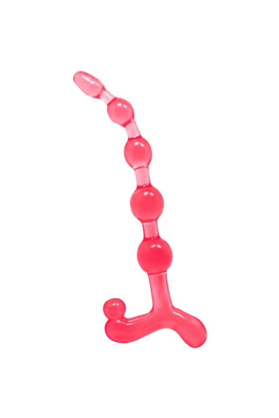 BAILE - BENDY TWIST RED ANAL BALLS